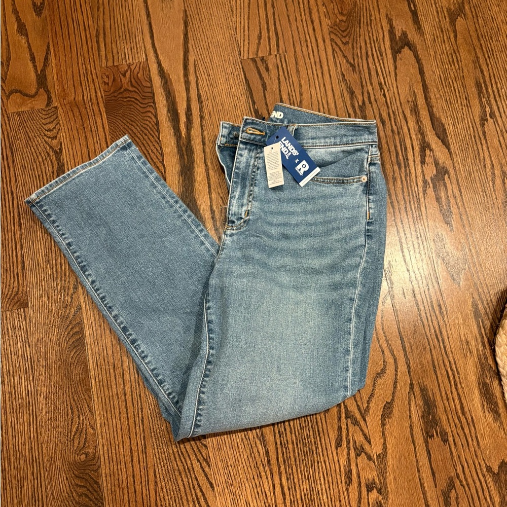 Lands' End Light Blue Denim Jeans